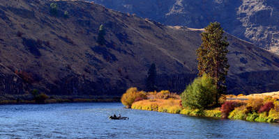 Fishing on the Yakima River