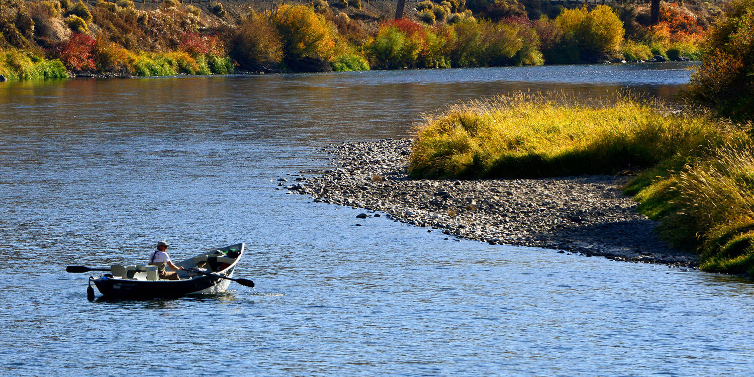 Fishing on the Yakima River