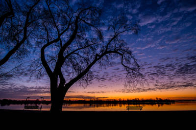 Sunset in Tri-Cities